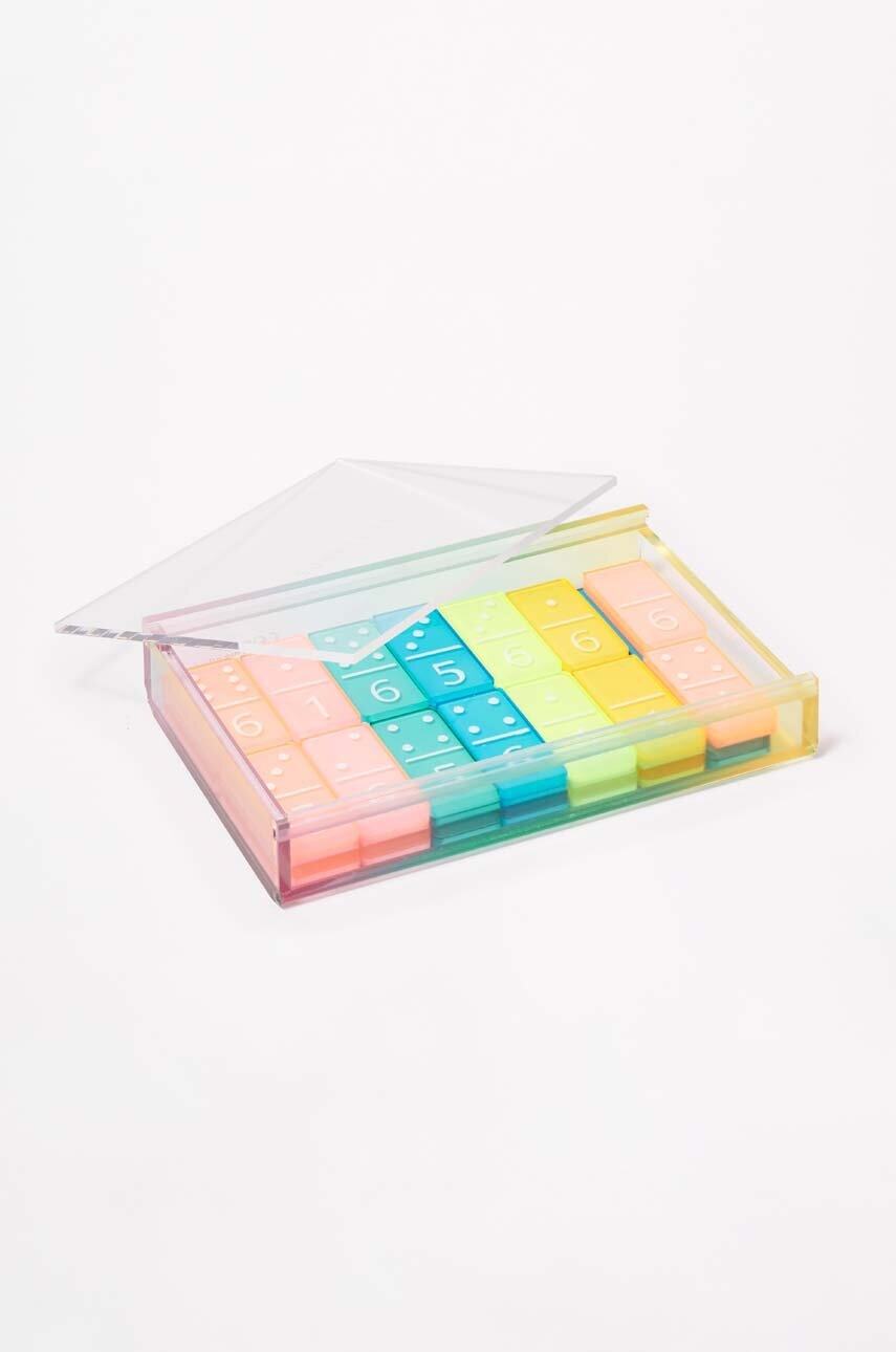 Παιχνίδι ντόμινο SunnyLife Lucite Dominoes Aurora φωτογραφία