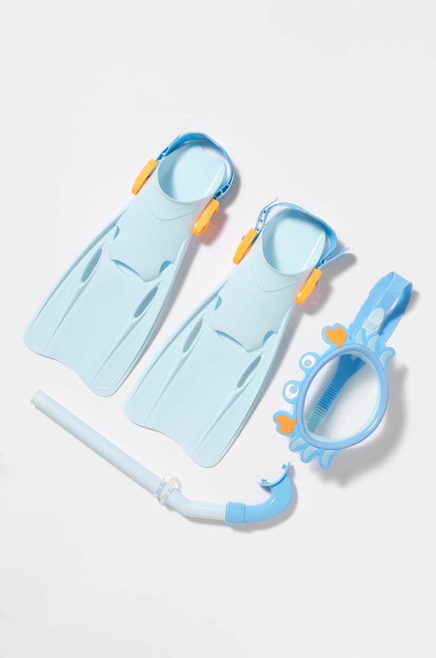 Potápěčská sada pro děti SunnyLife Sonny the Sea Creature - modrá -  PVC