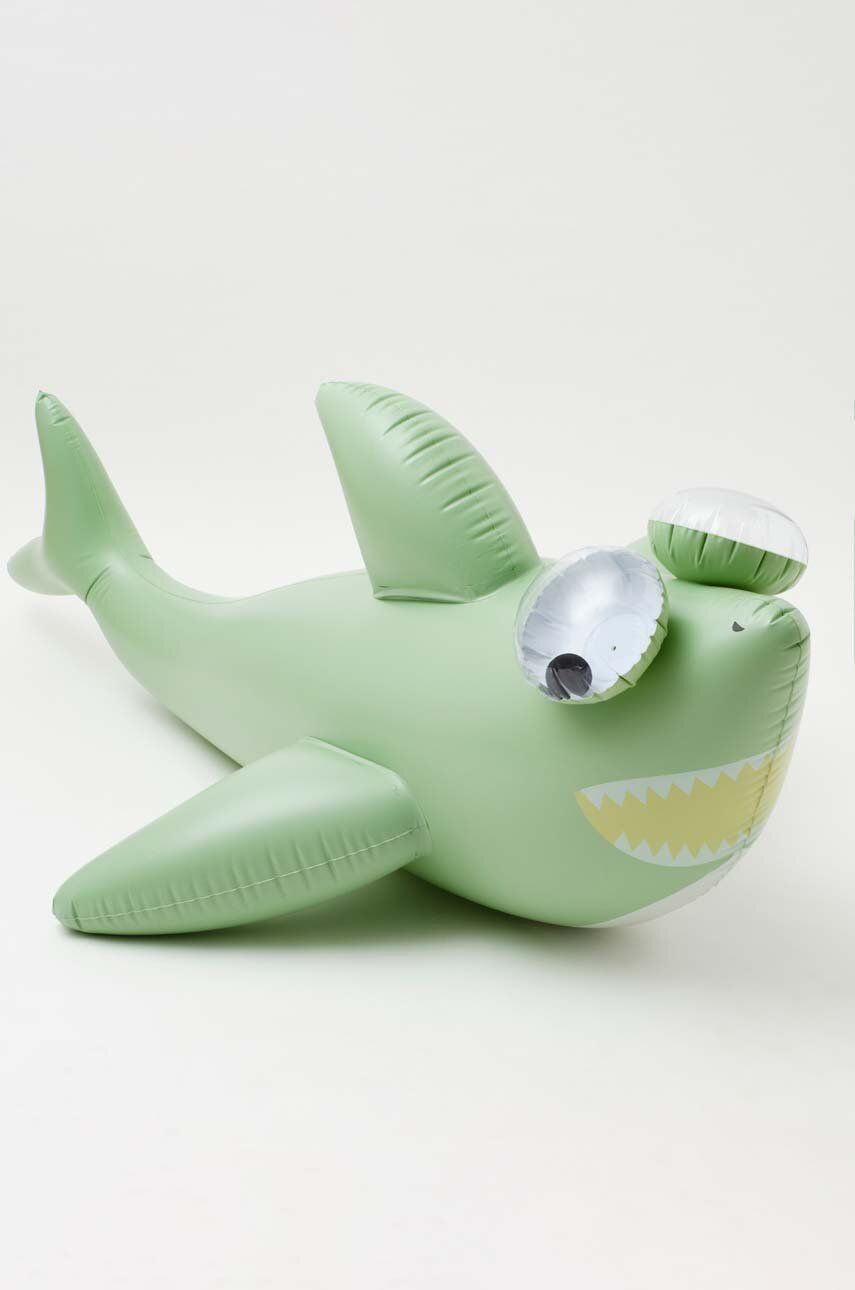 Nafukovací postřikovač SunnyLife Shark Tribe - zelená -  PVC