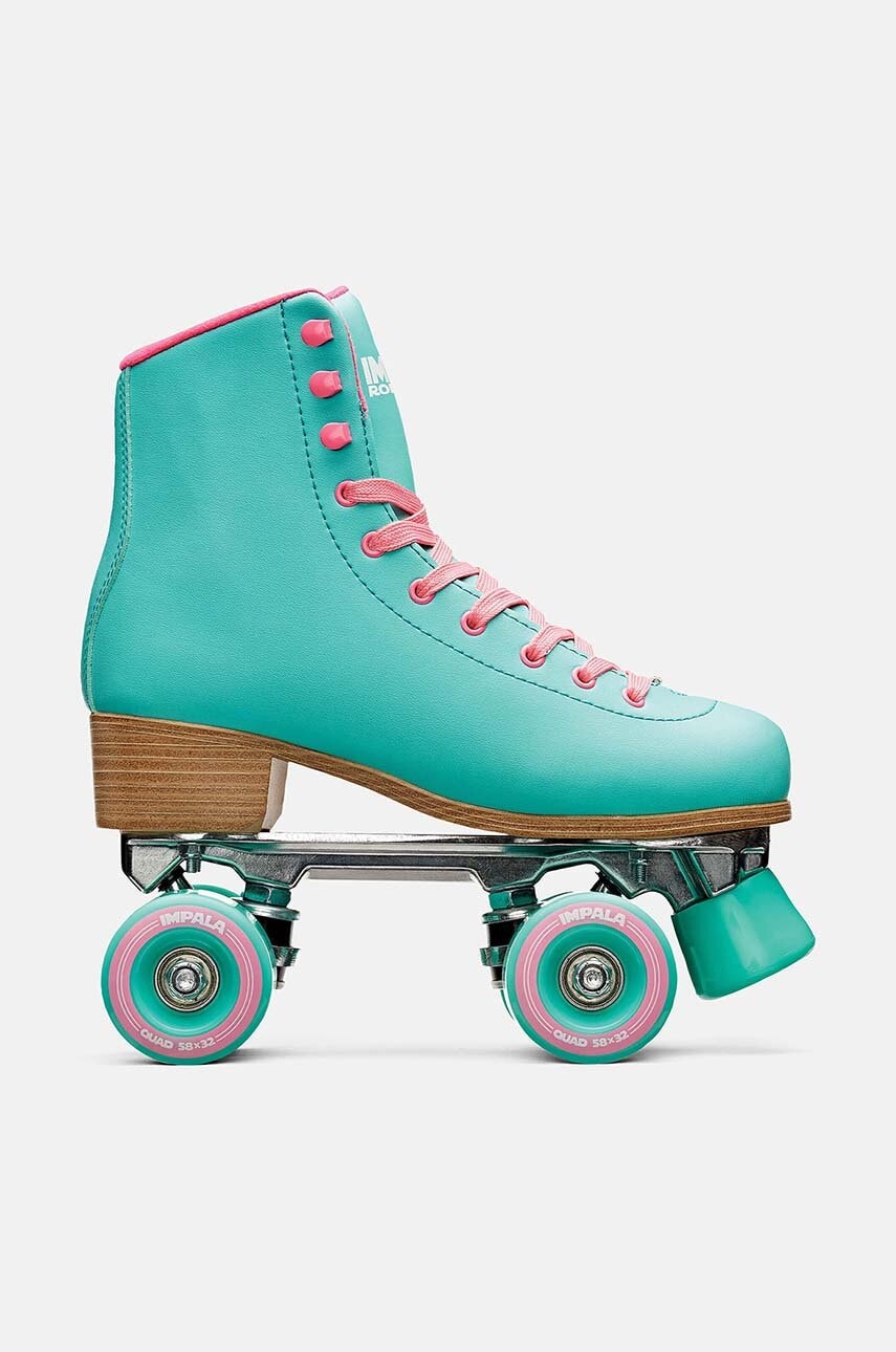 Kolečkové brusle Impala Quad Skate Aqua - tyrkysová -  Hliník