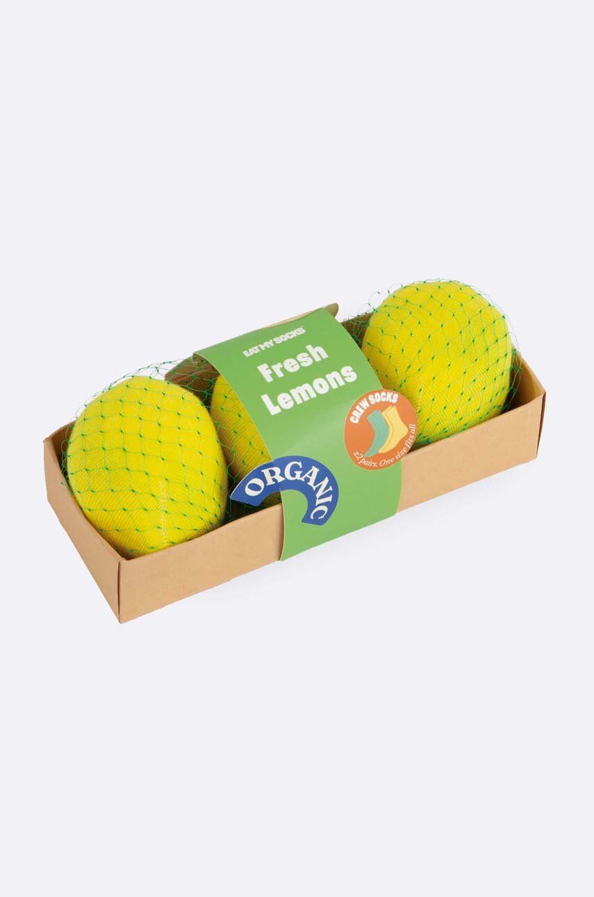 Eat My Socks sosete Fresh Lemons 2-pack