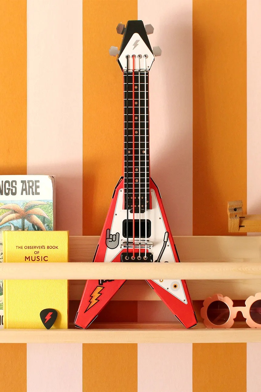 Diy κιτ - κιθάρα Luckies of London Build Your Own Guitar χρώμα: πολύχρωμο, 0 φωτογραφία