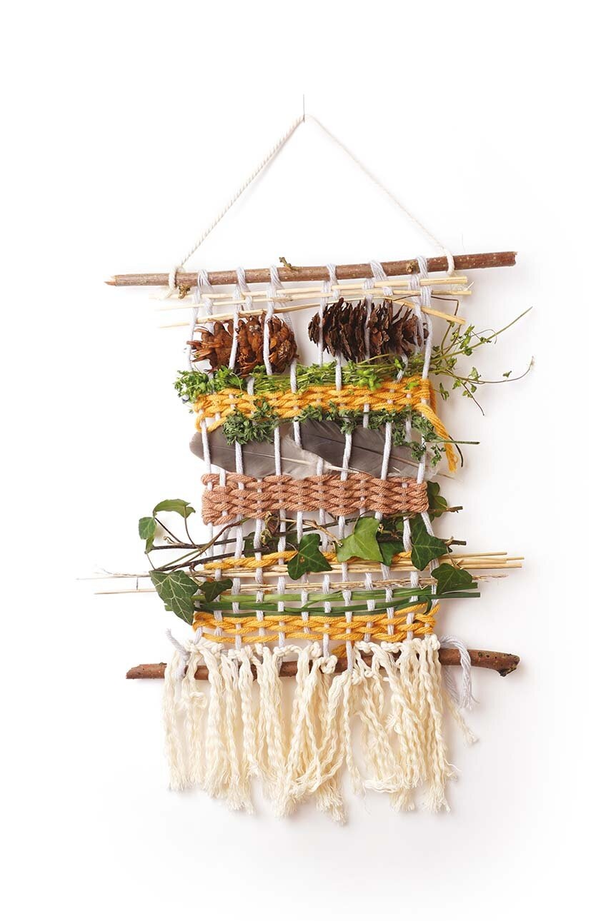 Levně Sada DIY macrame Graine Creative My Herbarium