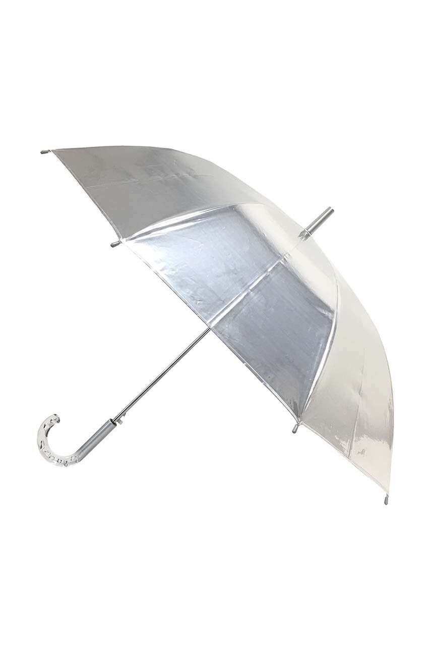 Deštník Smati šedá barva - šedá - Elastomer