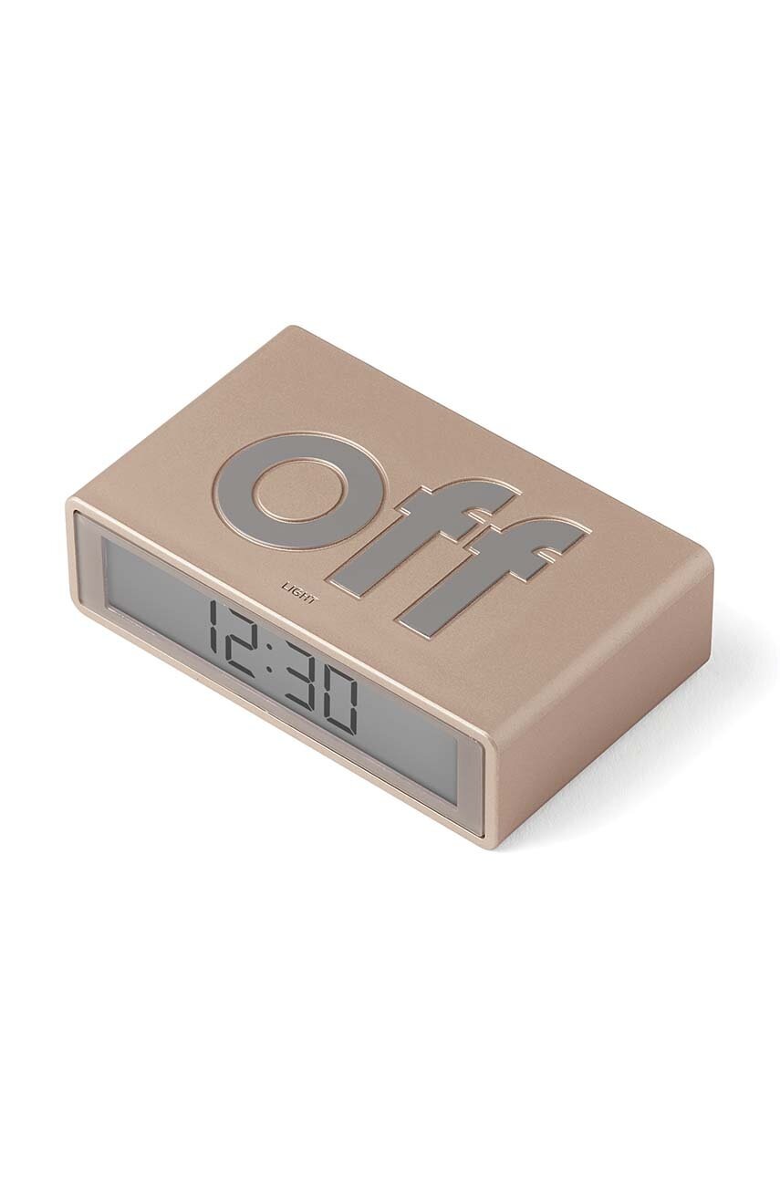 Rádiem řízený budík Lexon Flip+ Travel