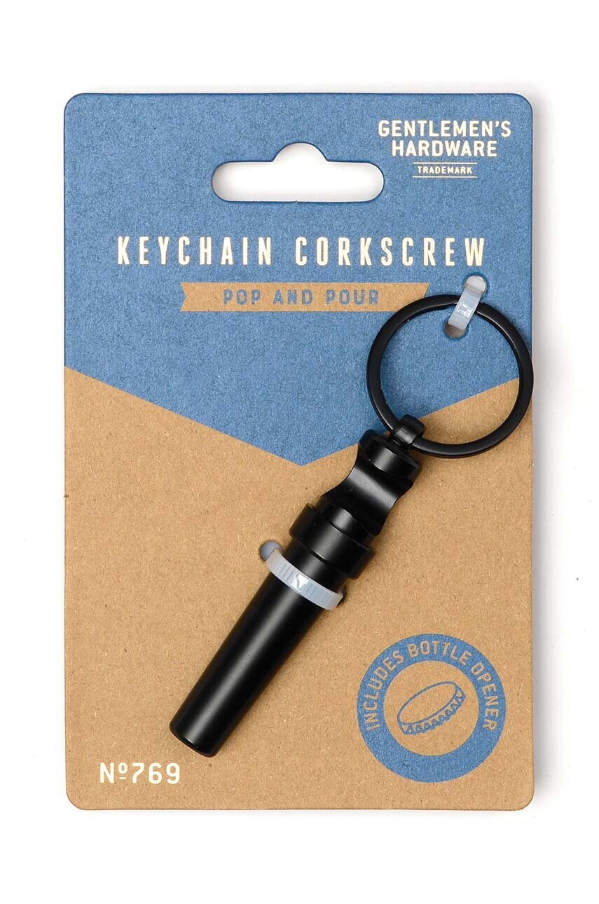 Gentlemen's Hardware kulcstartó dugóhúzóval termék 2. képe