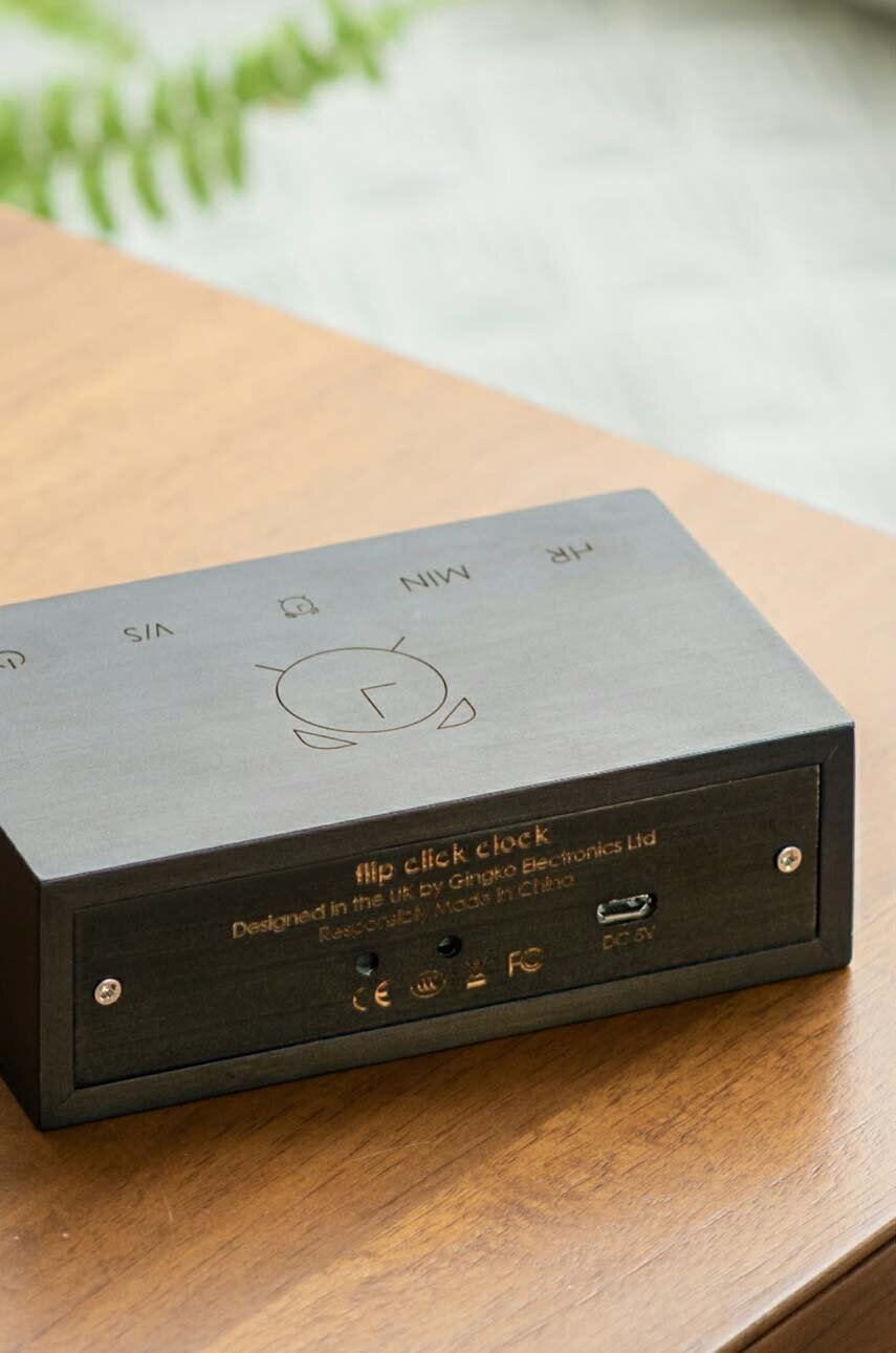 Επιτραπέζιο ρολόι Gingko Design Flip Click Clock φωτογραφία