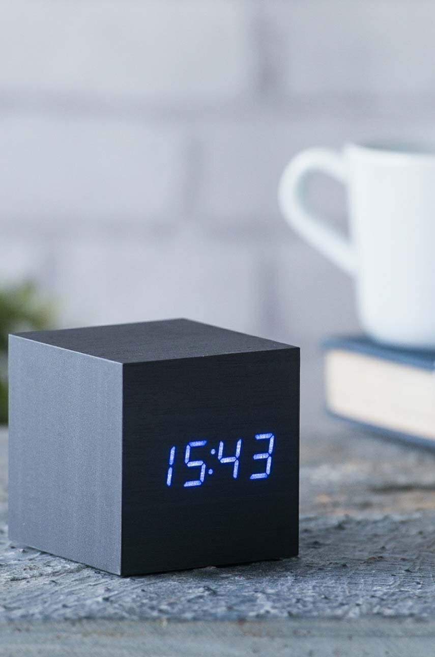 Επιτραπέζιο ρολόι Gingko Design Cube Click Clock φωτογραφία