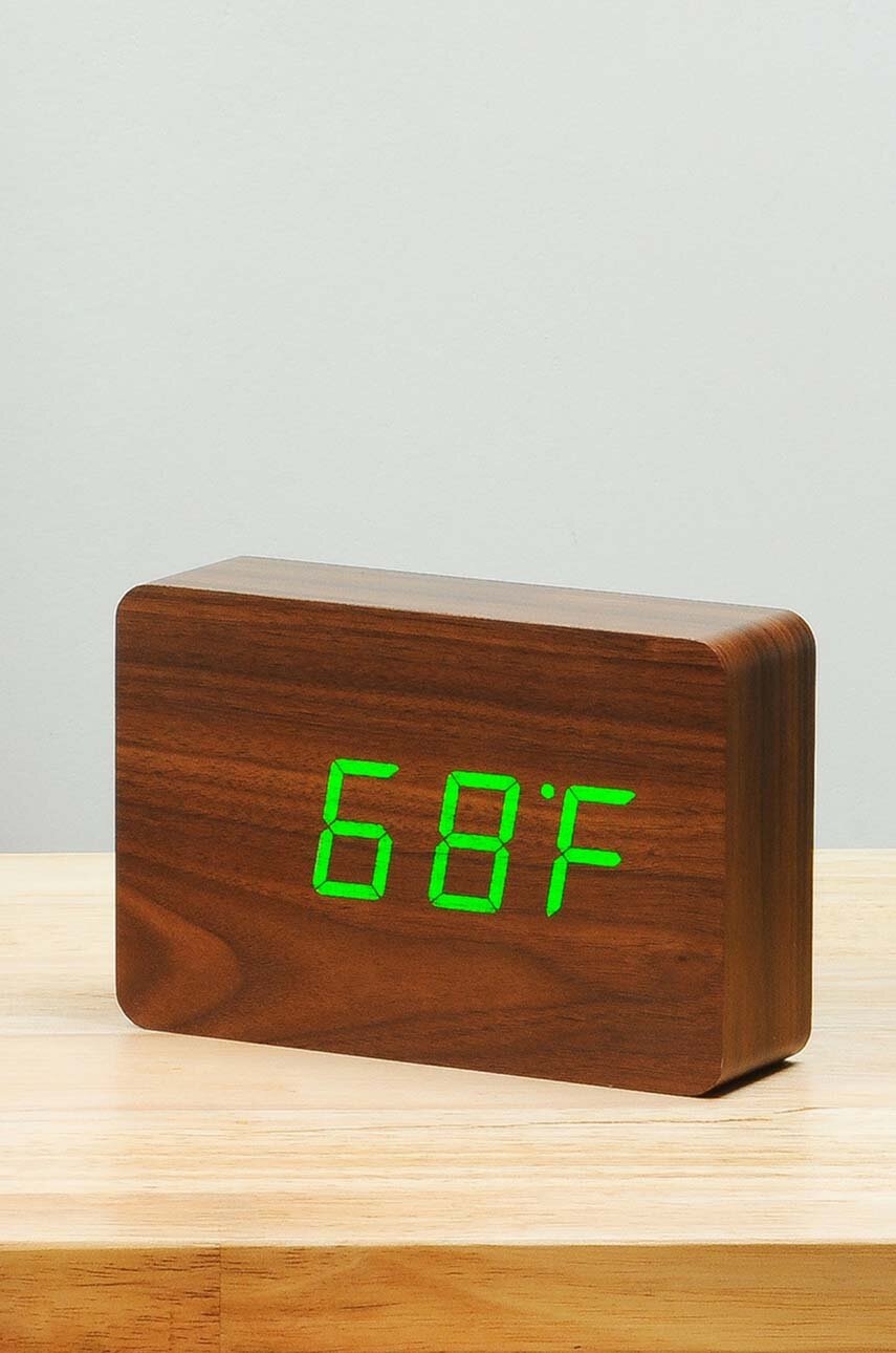 Επιτραπέζιο ρολόι Gingko Design Brick Click Clock φωτογραφία