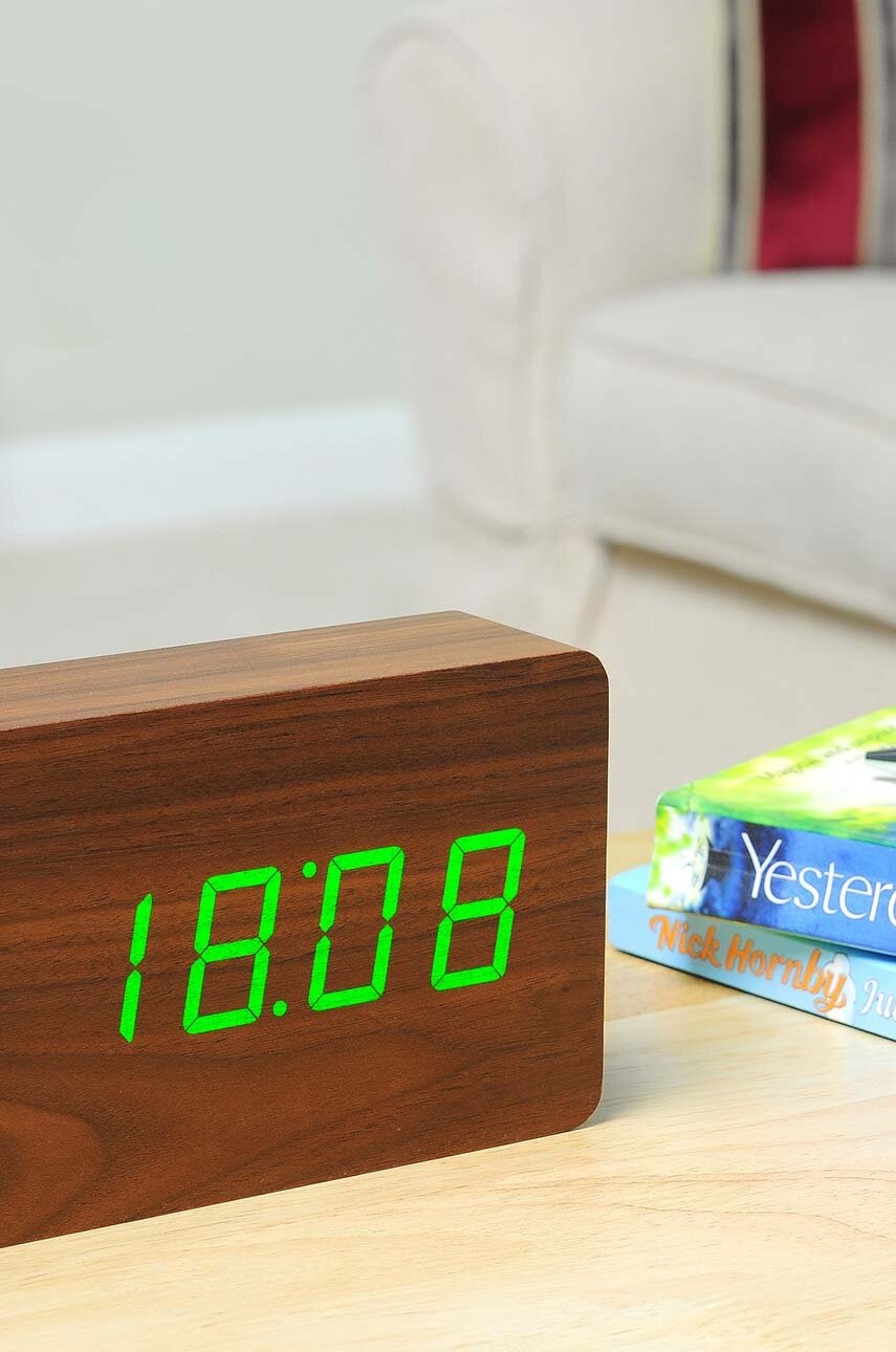 Επιτραπέζιο ρολόι Gingko Design Brick Click Clock φωτογραφία