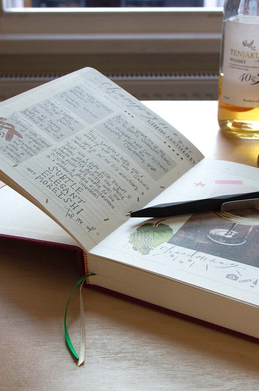 Μπλοκ σημειώσεων Luckies of London My Drinks Journal φωτογραφία