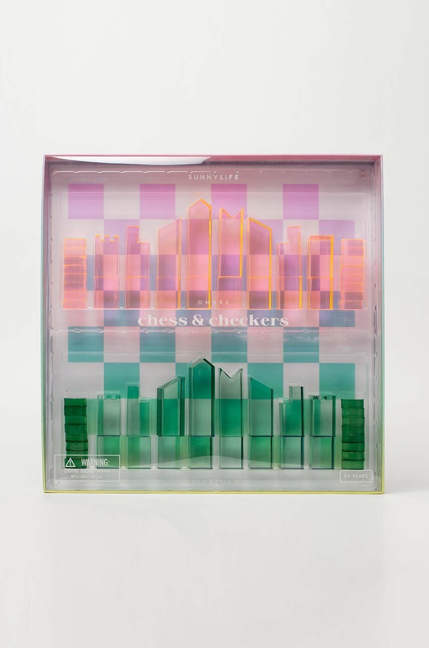 Σκάκι και ντάμα SunnyLife Ombre Sherbert φωτογραφία