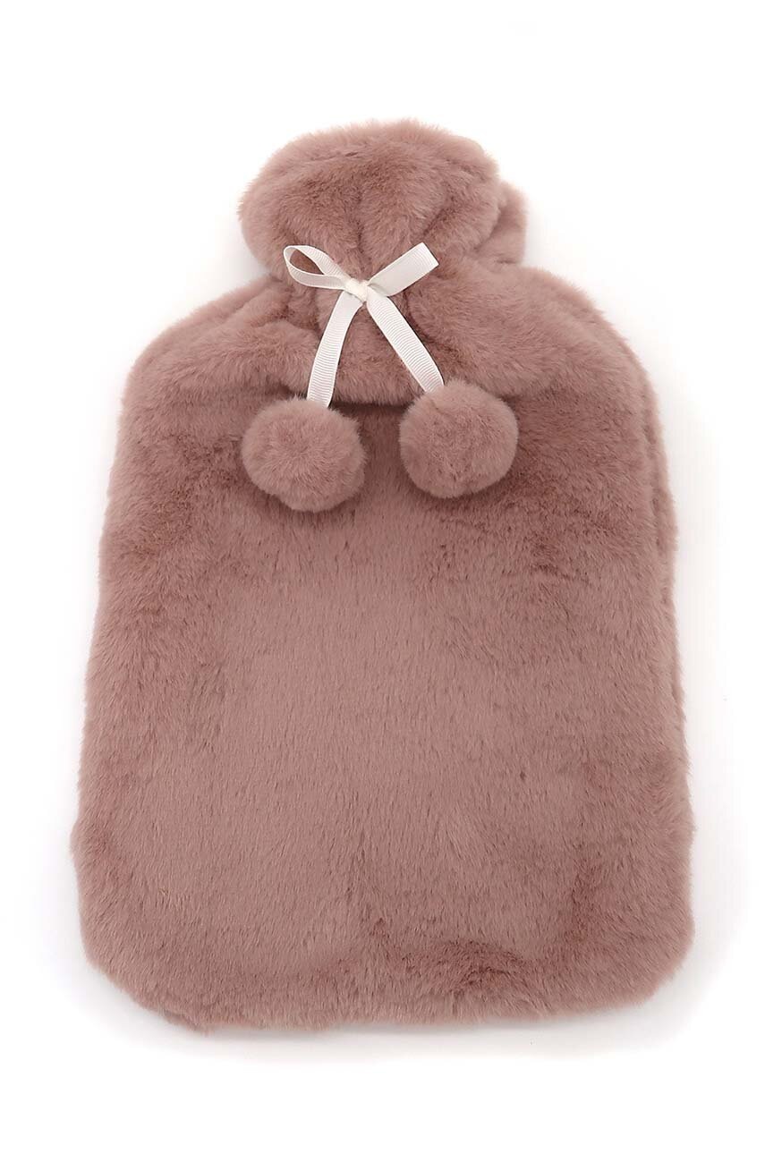 Θερμοφόρα Aroma Home Pink Faux Fur 2L φωτογραφία