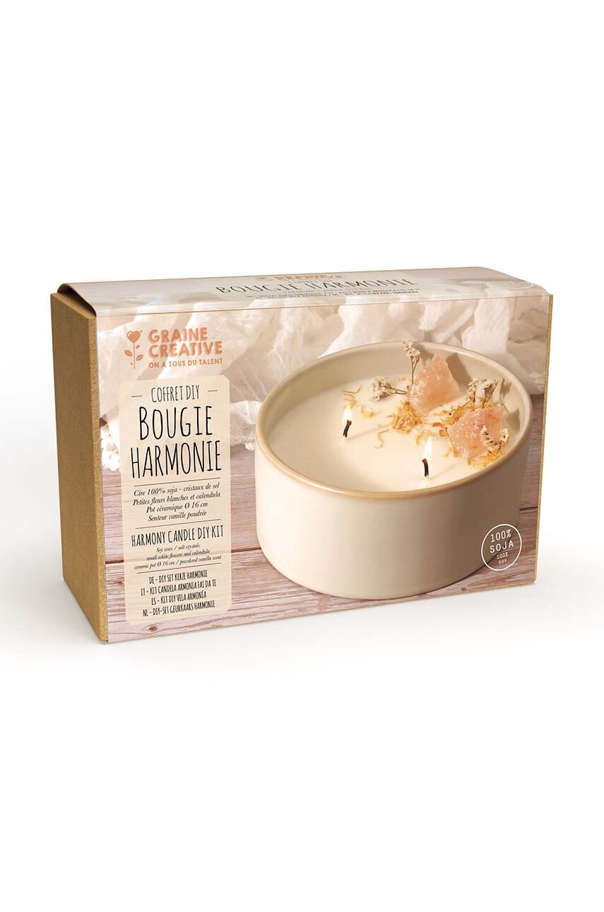 Graine Creative kit de lumânări parfumate diy Bougie Harmonie