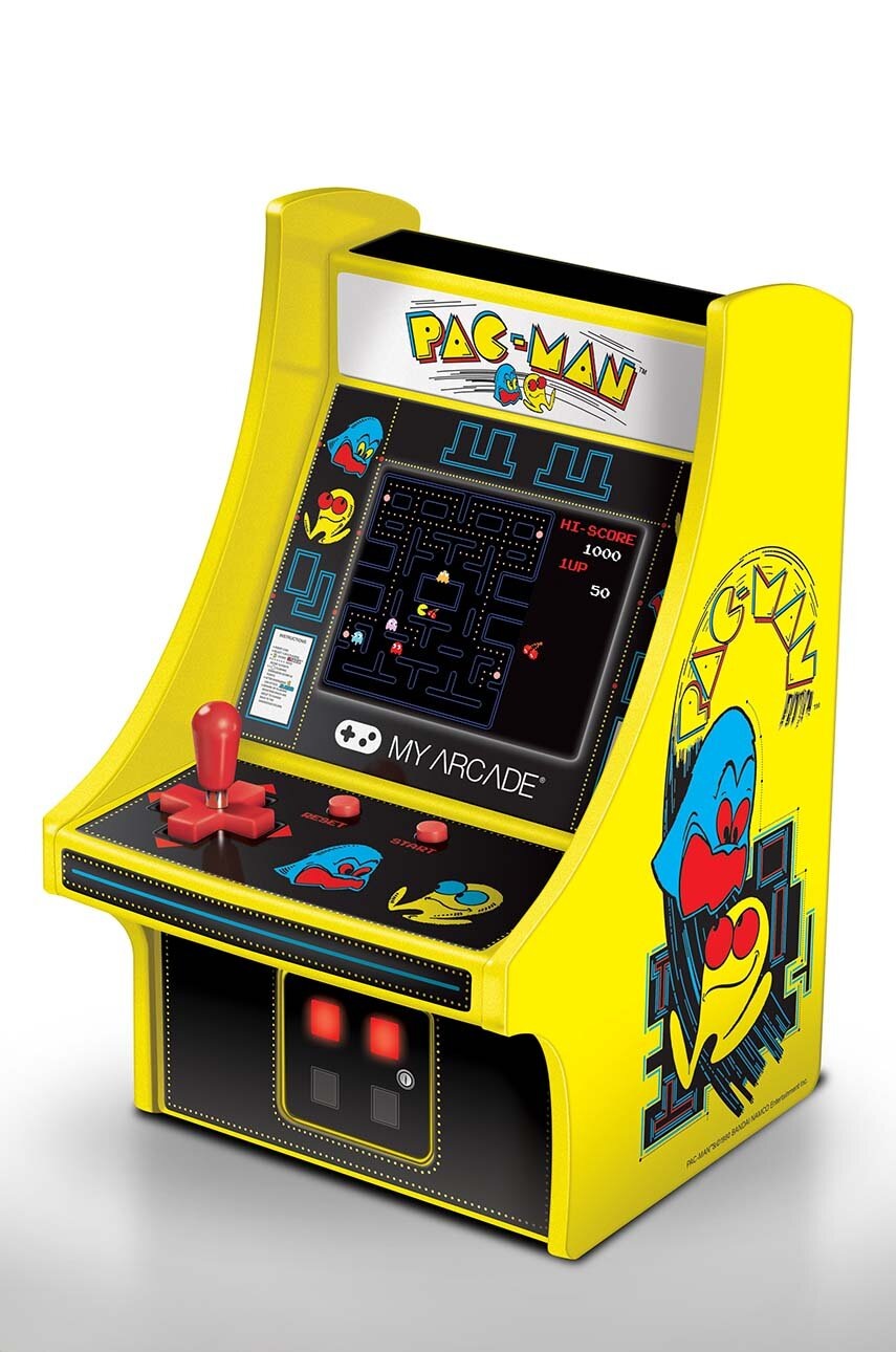 

Преносима конзола My Arcade Pac-Man Micro Player, Многоцветен