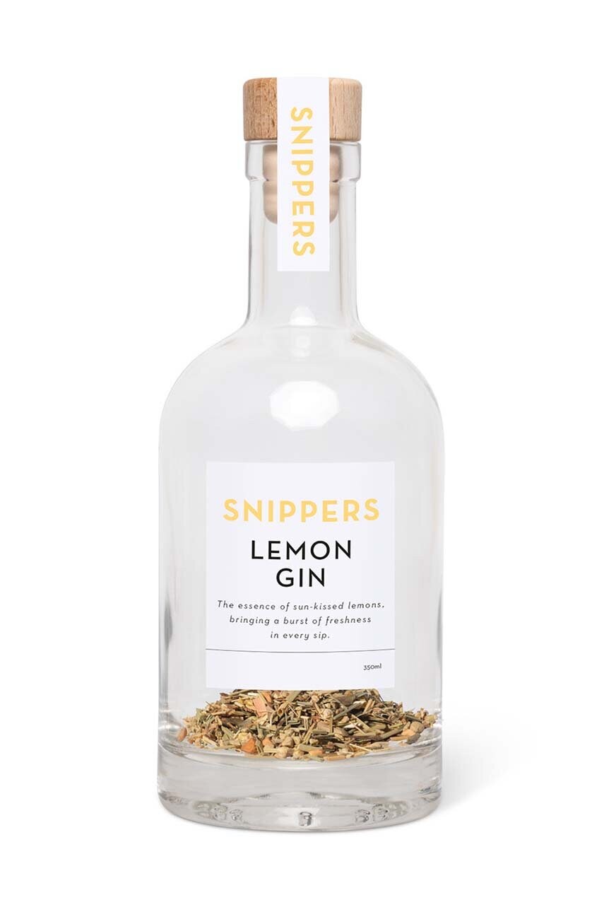 Levně Sada na ochucení alkoholu Snippers Botanicals Lemon Gin, 350 ml