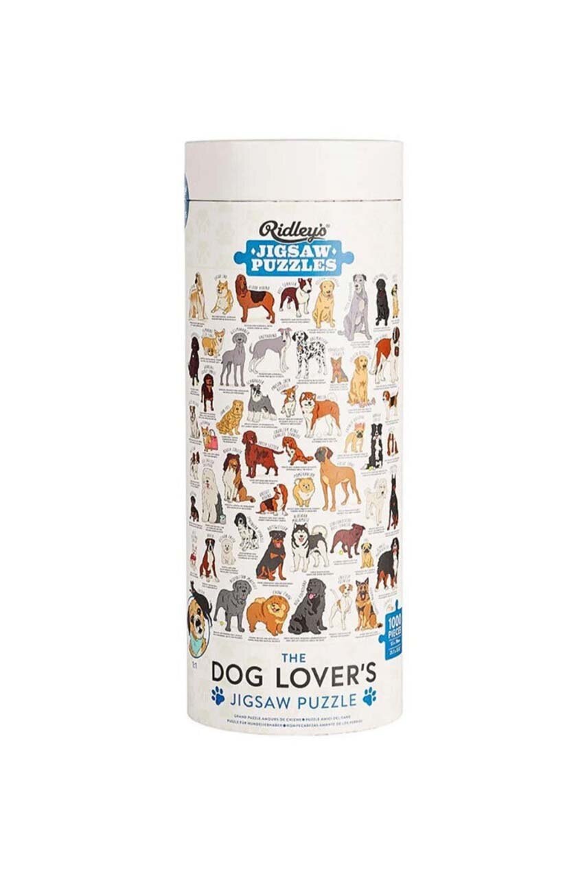 Ridley\'s Games puzzle într-un tub Dog Lover’s 1000 elementów