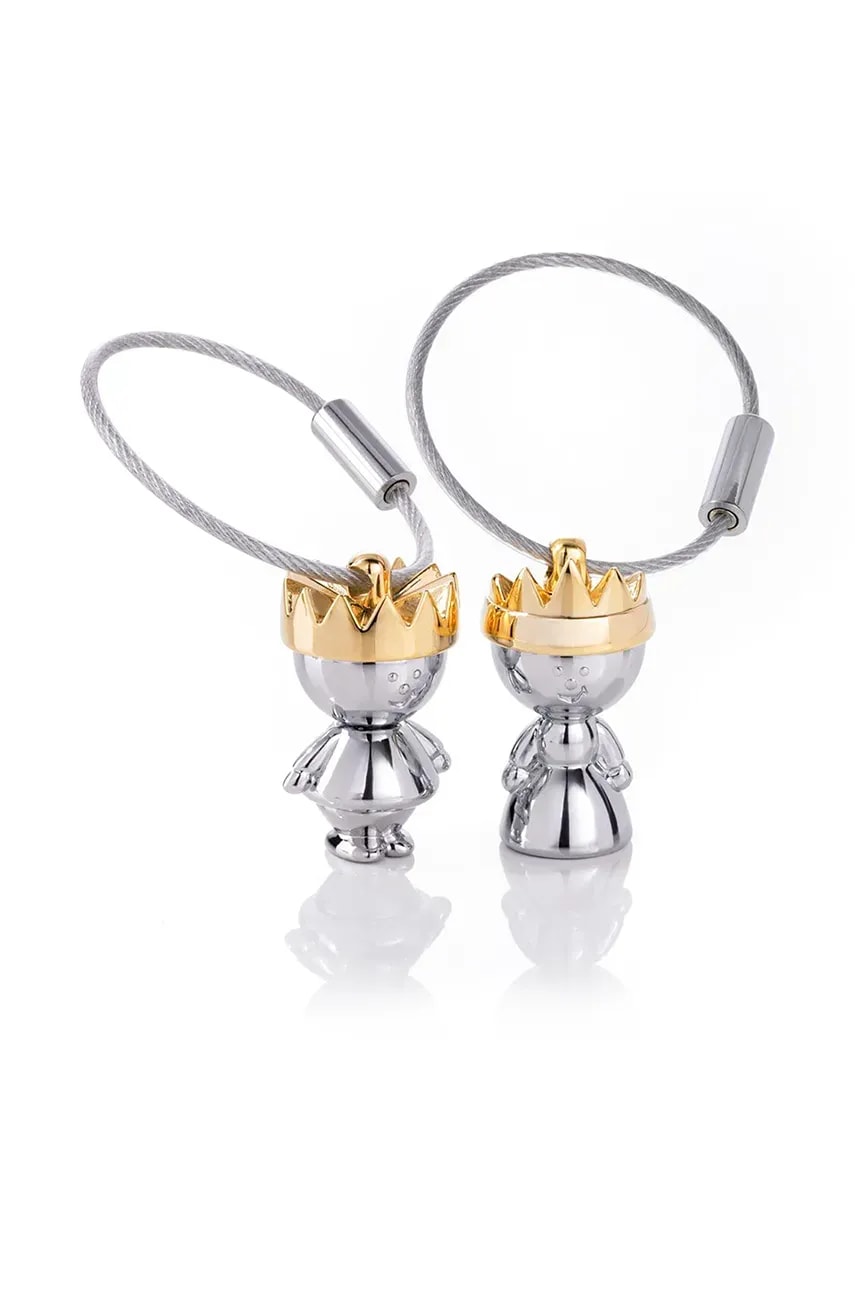 Μπρελόκ TROIKA Little King & Little Queen 2-pack
