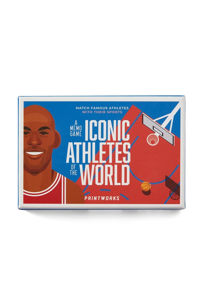 Printworks joc de cărți Memory Iconic Athletes Printworks joc de cărți Memory Iconic Athletes