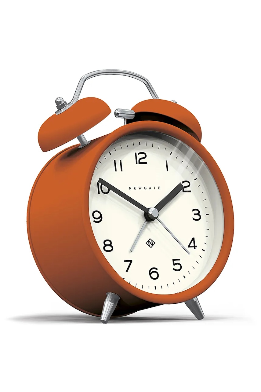 Будильник Newgate Charlie Bell Echo Alarm Clock цвет оранжевый Будильник Newgate Charlie Bell Echo Alarm Clock цвет оранжевый