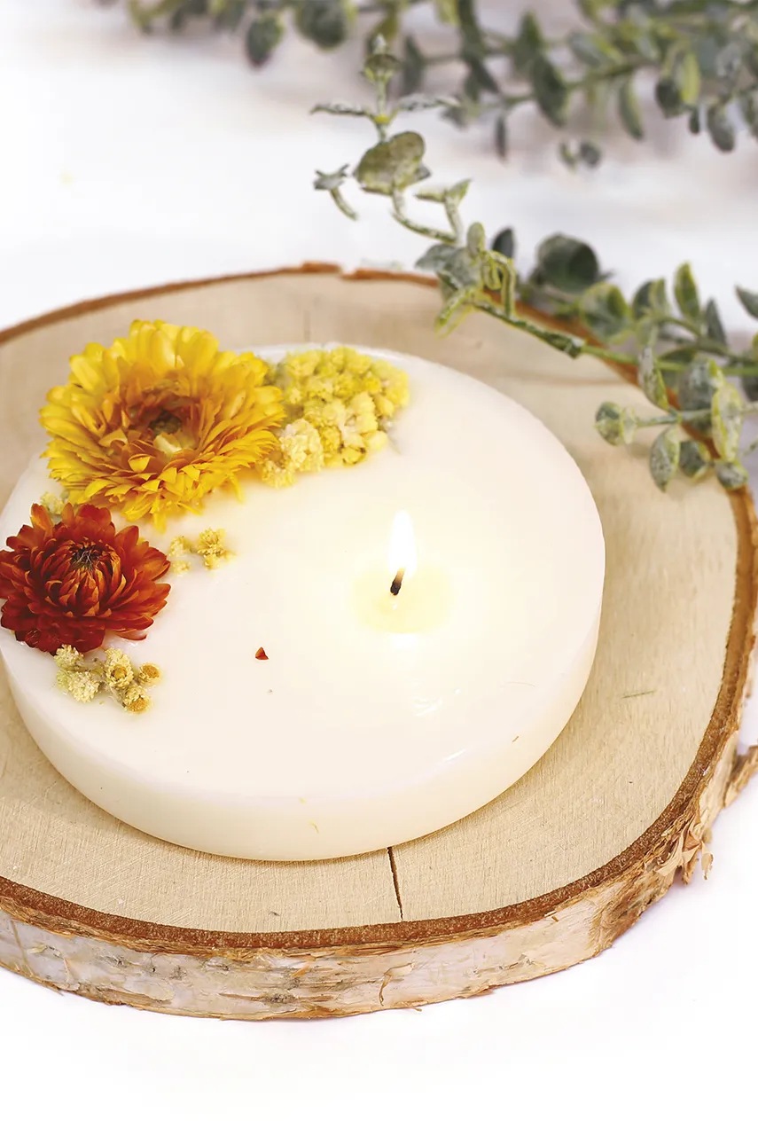 Αρωματικό κιτ κεριών diy Graine Creative Bougie Florale φωτογραφία