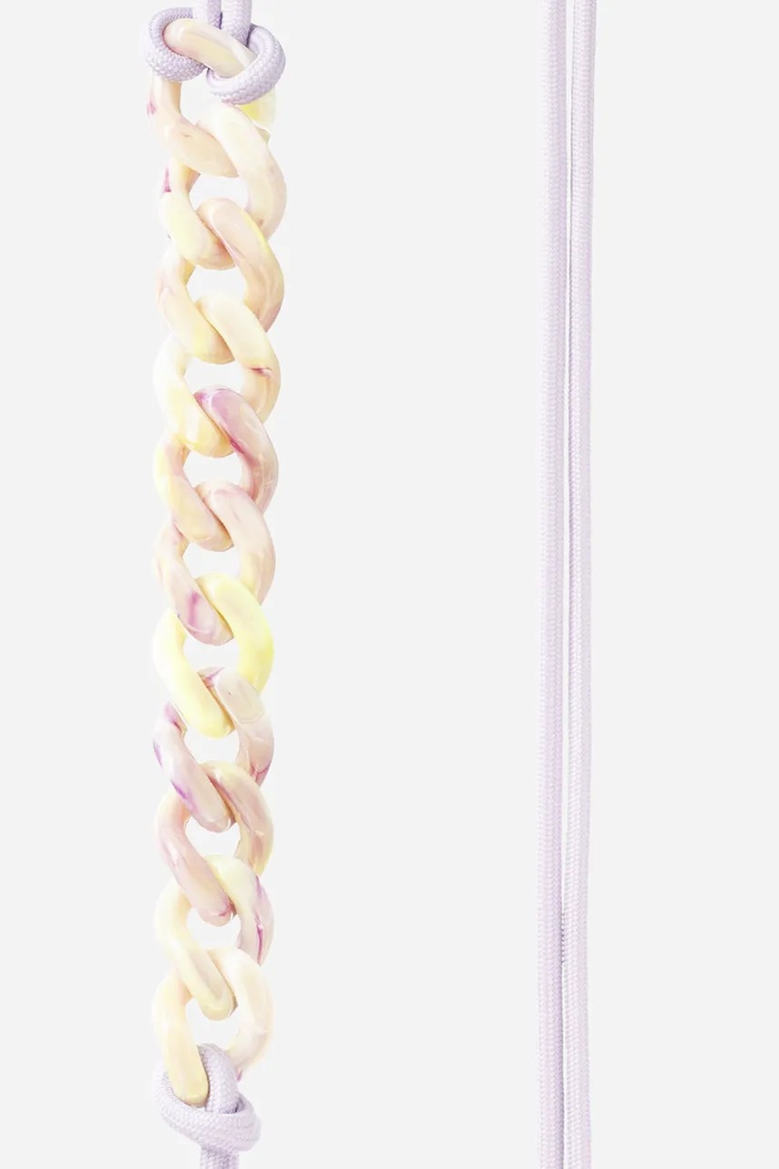 Αλυσίδα τηλεφώνου LaCoqueFrançaise Lilia 120 cm χρώμα: πολύχρωμο φωτογραφία
