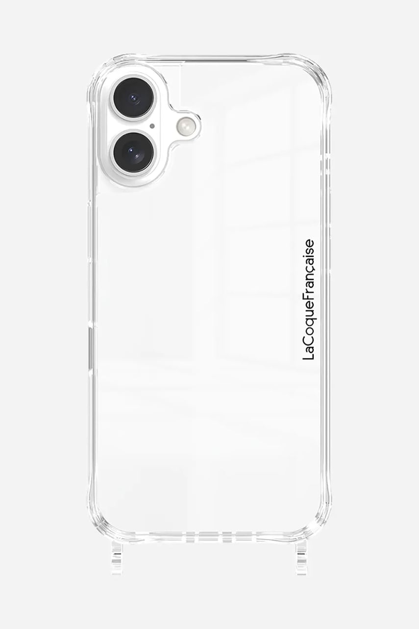 LaCoqueFrançaise etui pentru telefon iPhone 16 culoarea transparent LaCoqueFrançaise etui pentru telefon iPhone 16 culoarea transparent