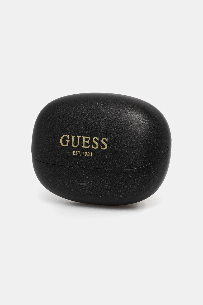 Levně Bezdrátová sluchátka Guess černá barva