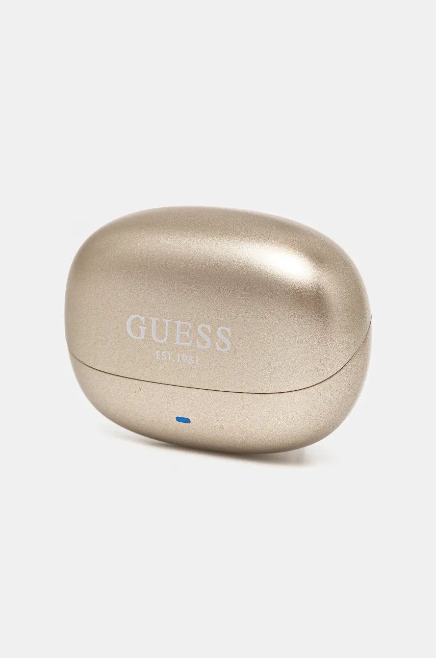 Guess Ασύρματα ακουστικά Guess χρώμα: χρυσαφί