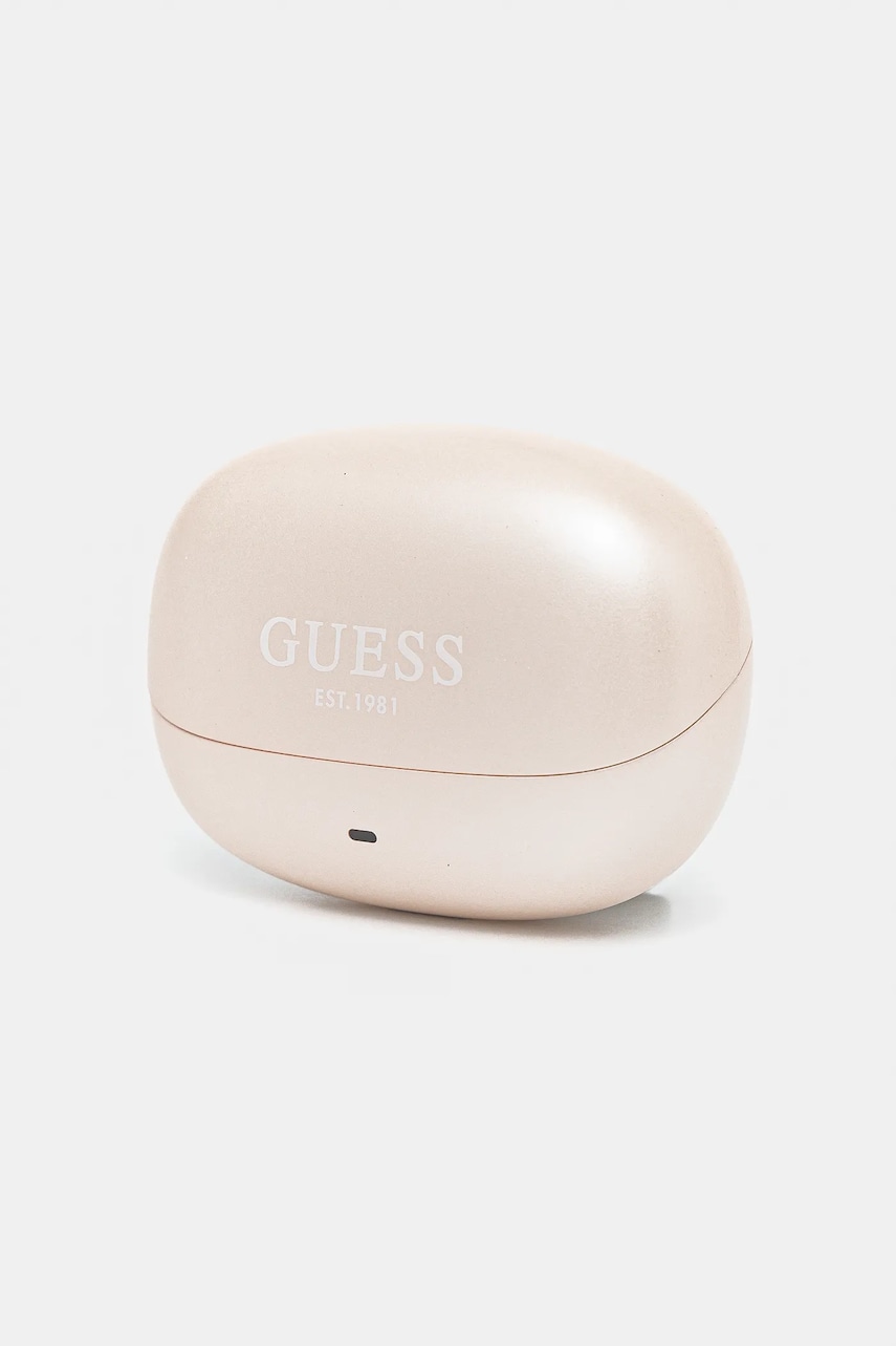 Levně Bezdrátová sluchátka Guess růžová barva