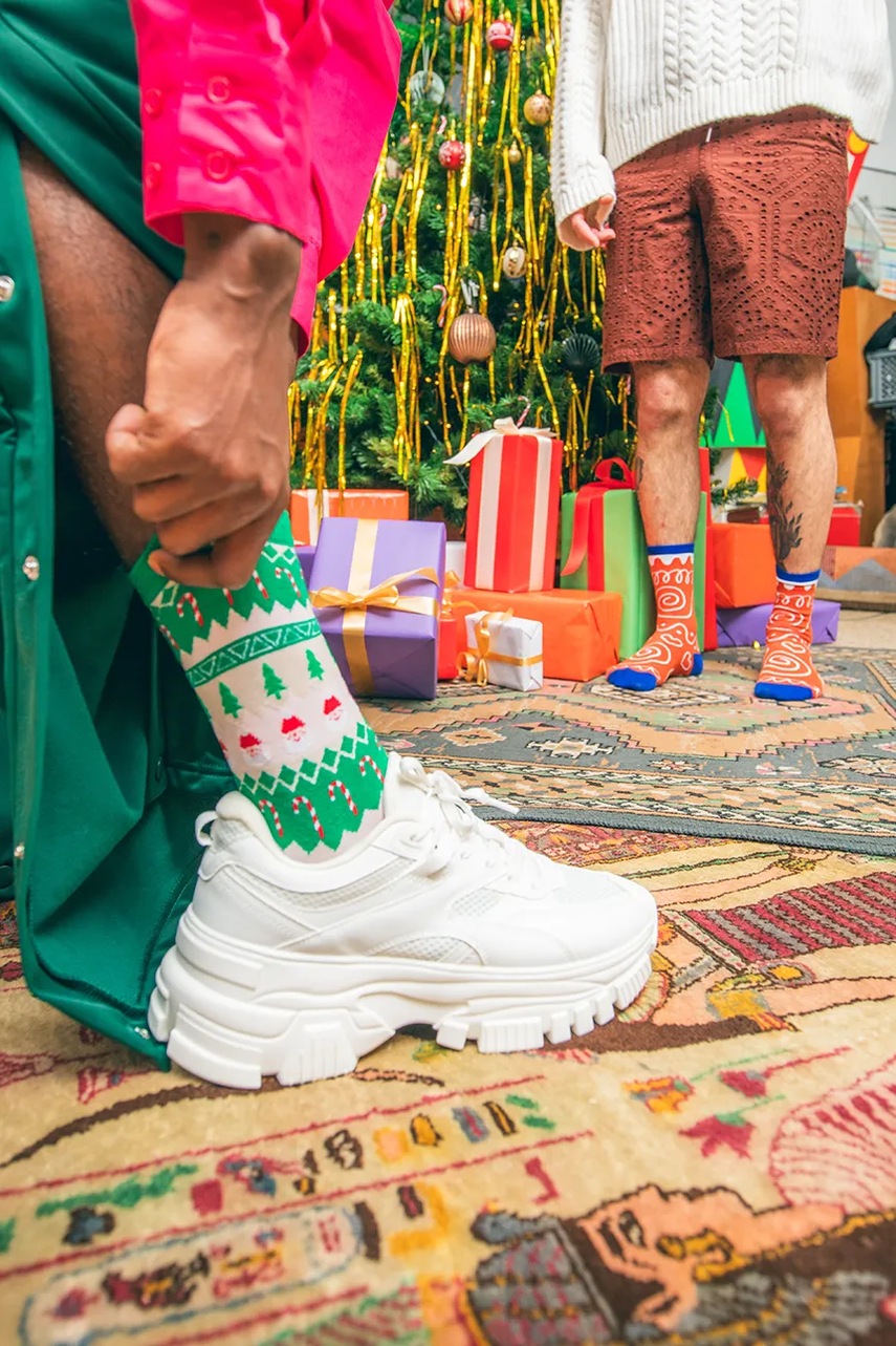 Κάλτσες Eat My Socks Trend Xmas Jumper φωτογραφία