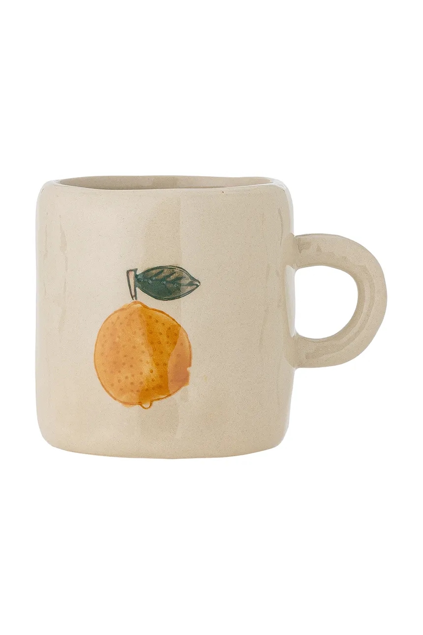 Bloomingville ceasca Agnes 230 ml culoarea alb