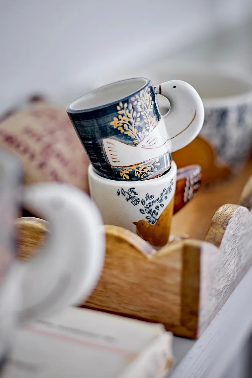 Sada šálků na espresso Bloomingville Herzha 55 ml 2-pack (obrázek 3)