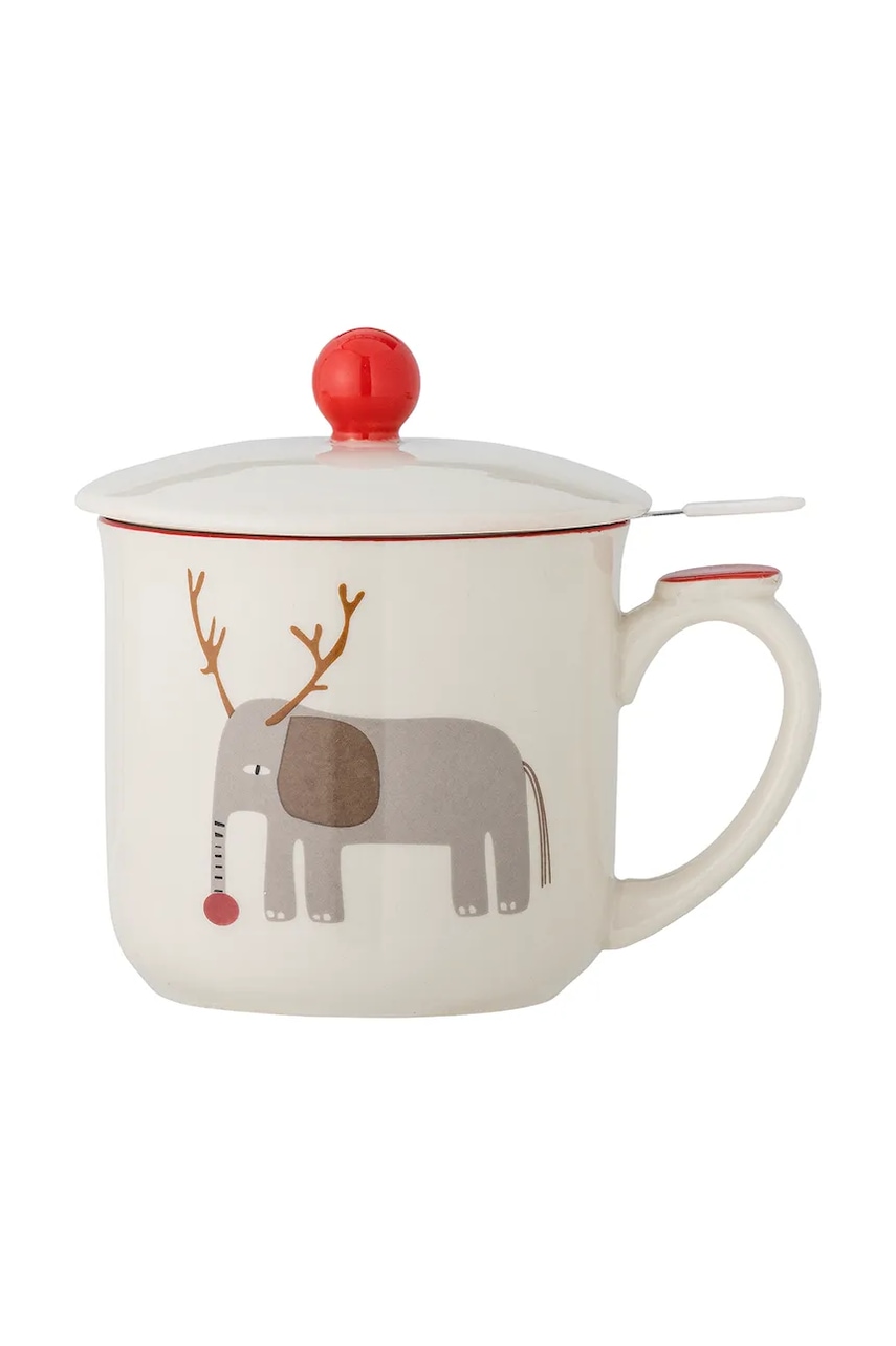 Bloomingville cană cu capac Valentin 300 ml