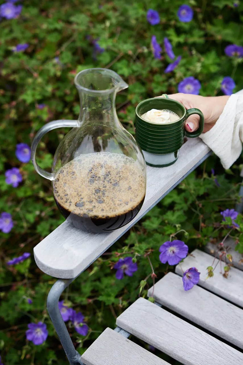 Σετ φλιτζάνια Sagaform Coffee & More 300 ml 2-pack χρώμα: πράσινο φωτογραφία