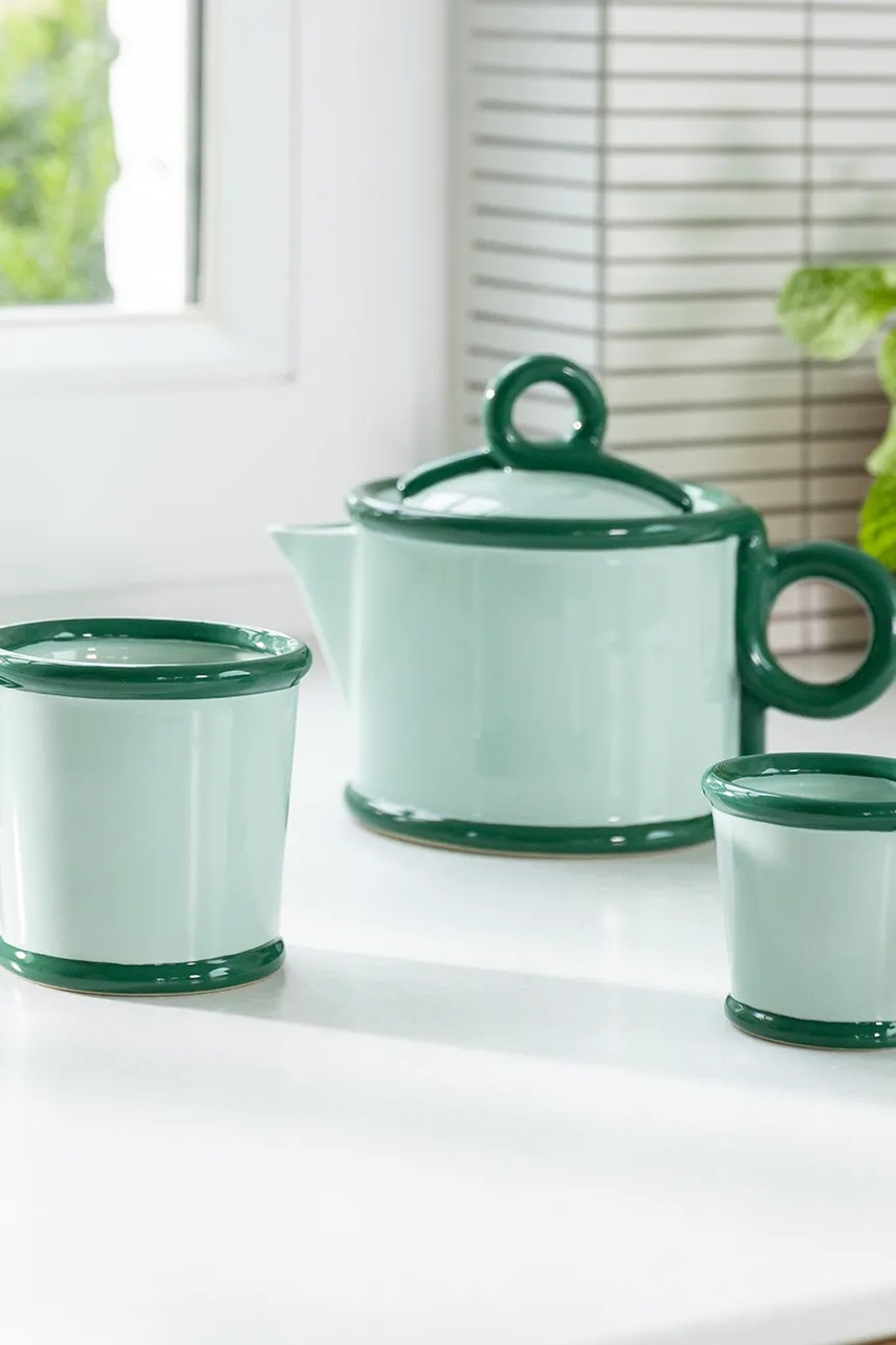 Σετ φλιτζάνια &k amsterdam 300 ml 2-pack χρώμα: πράσινο φωτογραφία