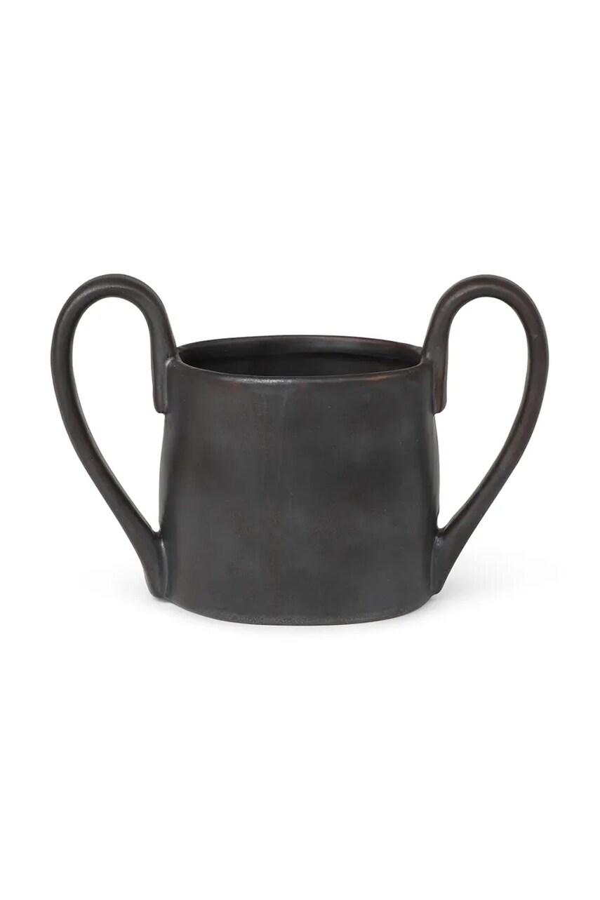 ferm LIVING ceasca Flow Kids Mug culoarea negru