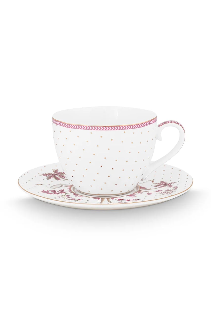Pip Studio ceașcă 280 ml culoarea alb