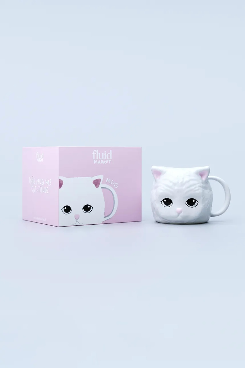 Чашка Fluid Market Cat Чашка Fluid Market Cat