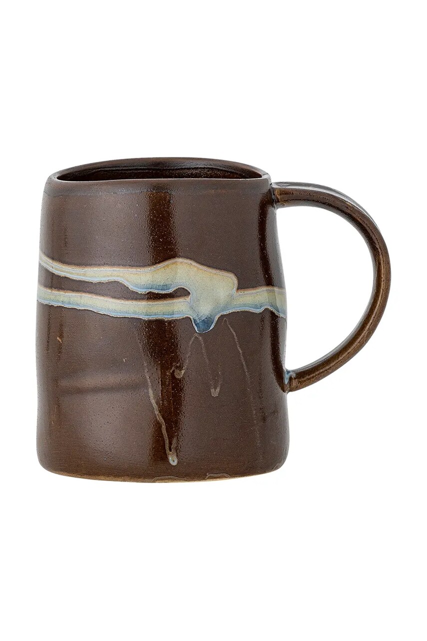 Bloomingville cană Yori 450 ml culoarea maro