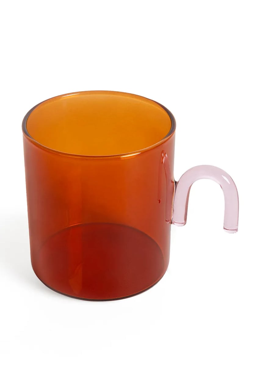 Helio Ferretti cană Amber Arch culoarea portocaliu Helio Ferretti cană Amber Arch culoarea portocaliu