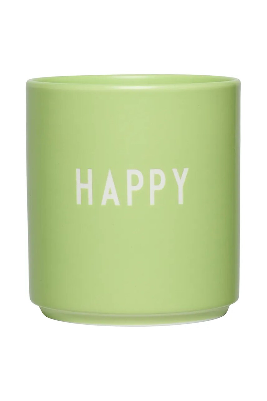 Design Letters ceașcă Favourite 250 ml culoarea verde