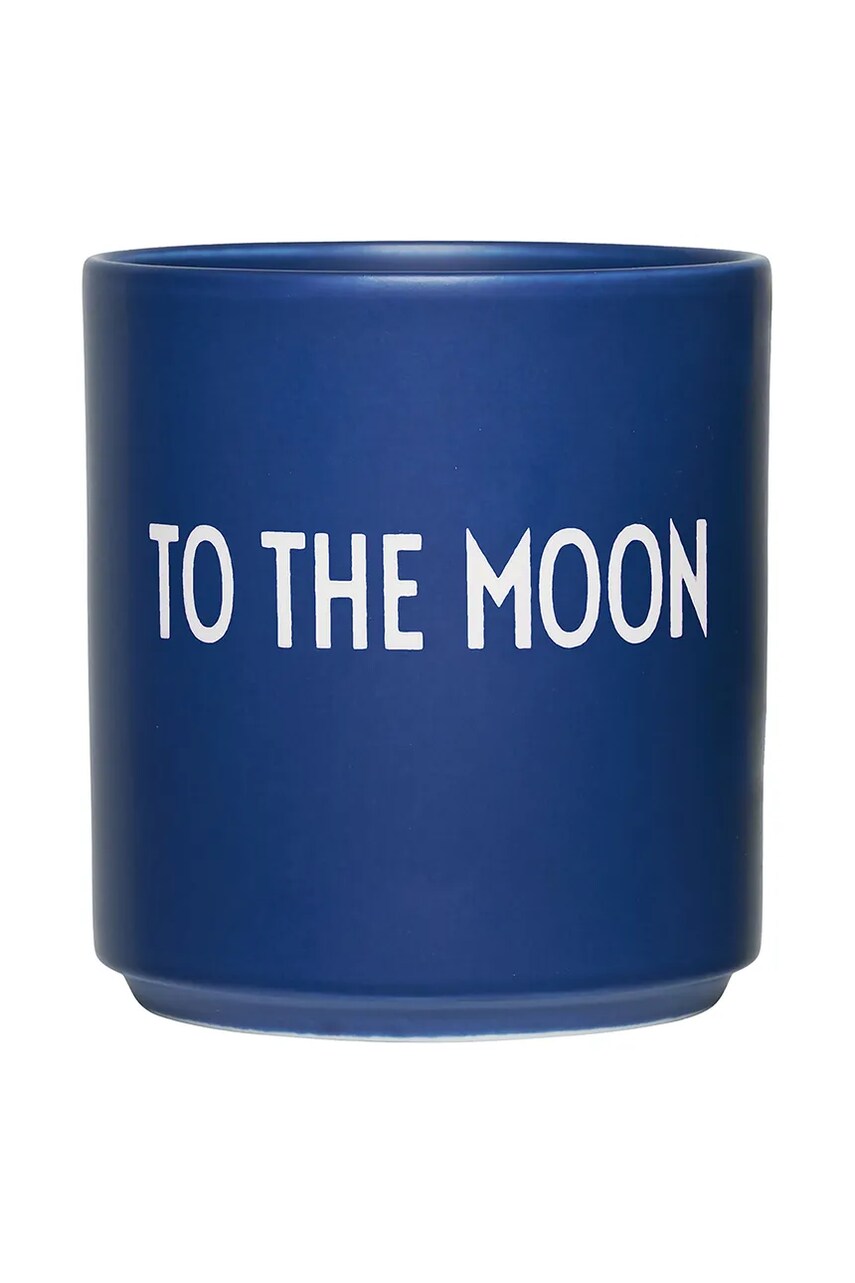 Design Letters ceașcă Favourite 250 ml culoarea bleumarin