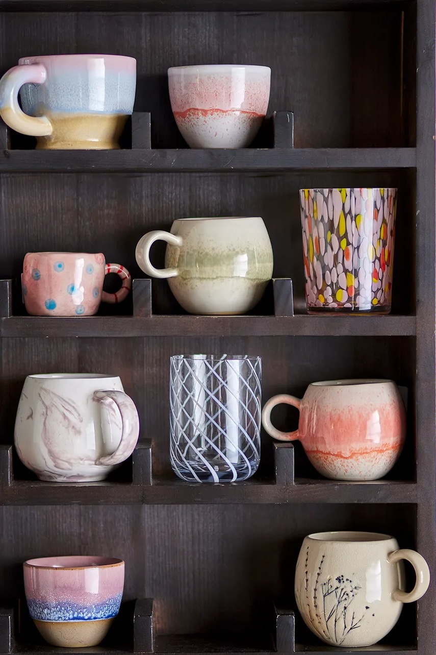 Σετ φλιτζάνια Bloomingville Paula 195 ml 4-pack χρώμα: πολύχρωμο φωτογραφία