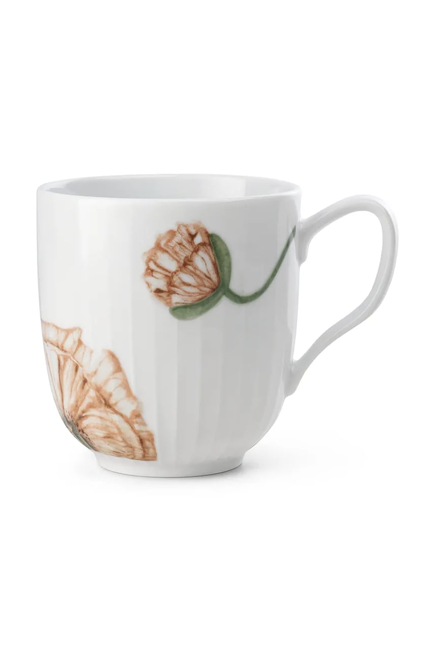 Kähler ceașcă Poppy 330 ml culoarea alb