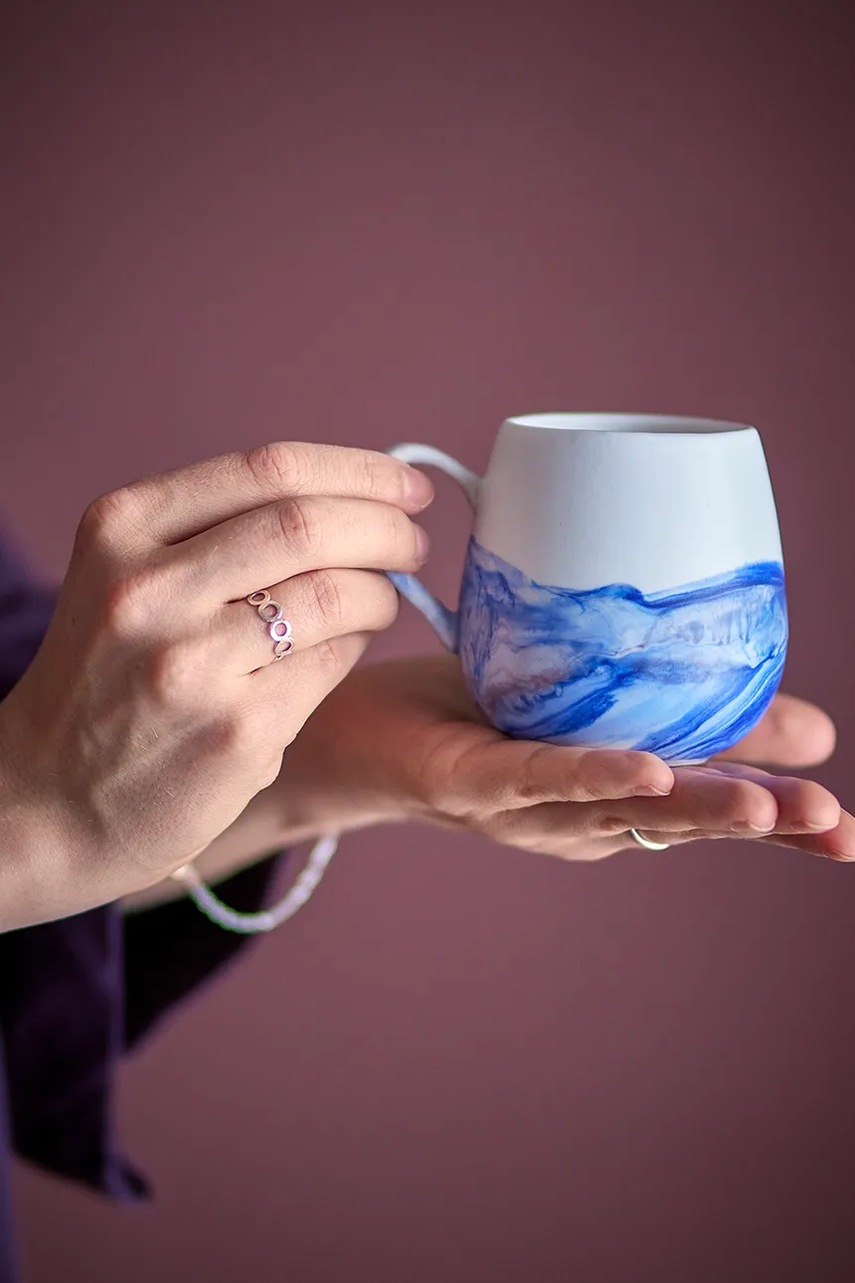 Sada hrnků Bloomingville Lyre 250 ml 4-pack (obrázek 3)