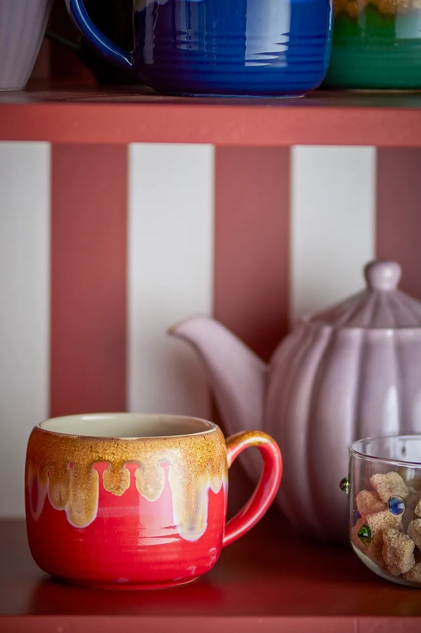 Σετ φλιτζάνια Bloomingville Sheen 400 ml 4-pack χρώμα: πολύχρωμο φωτογραφία