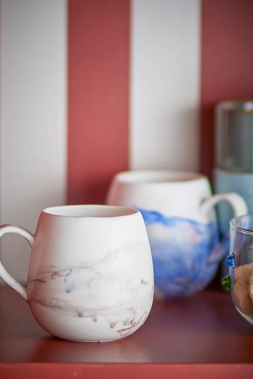 Σετ φλιτζάνια Bloomingville Lyre 250 ml 4-pack φωτογραφία