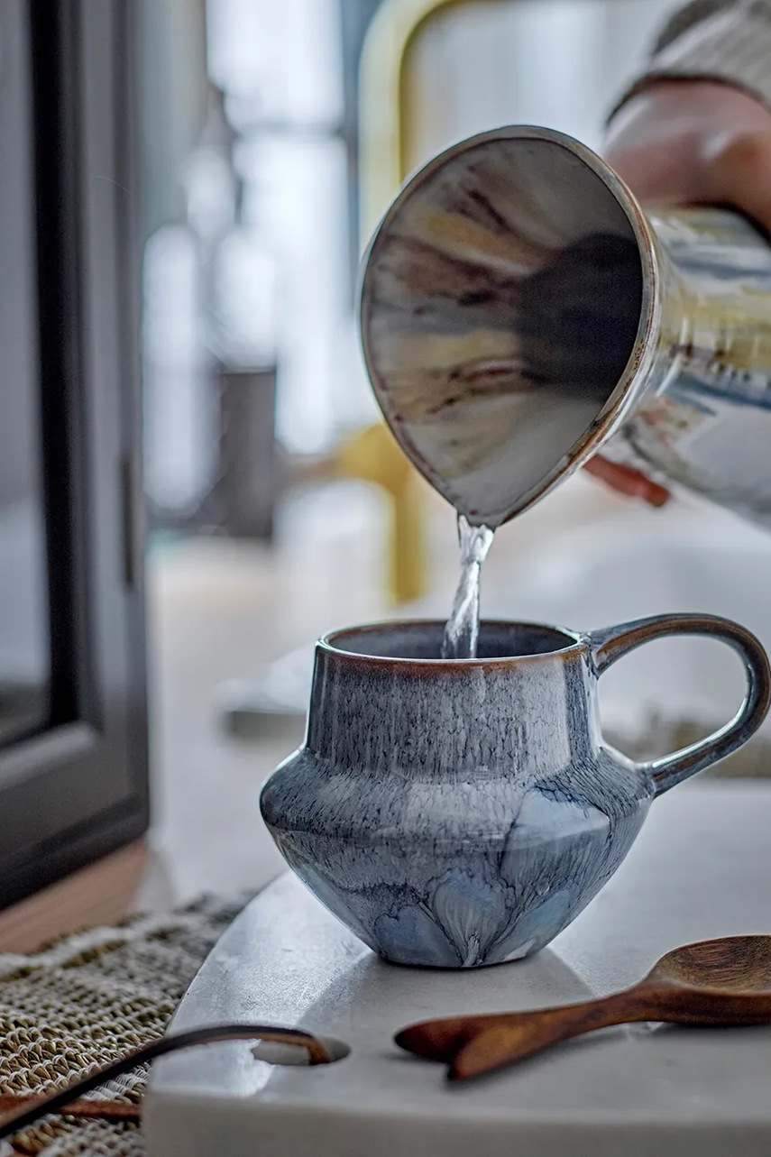 Σετ φλιτζάνια Bloomingville Bessie 300 ml 4-pack χρώμα: πολύχρωμο φωτογραφία