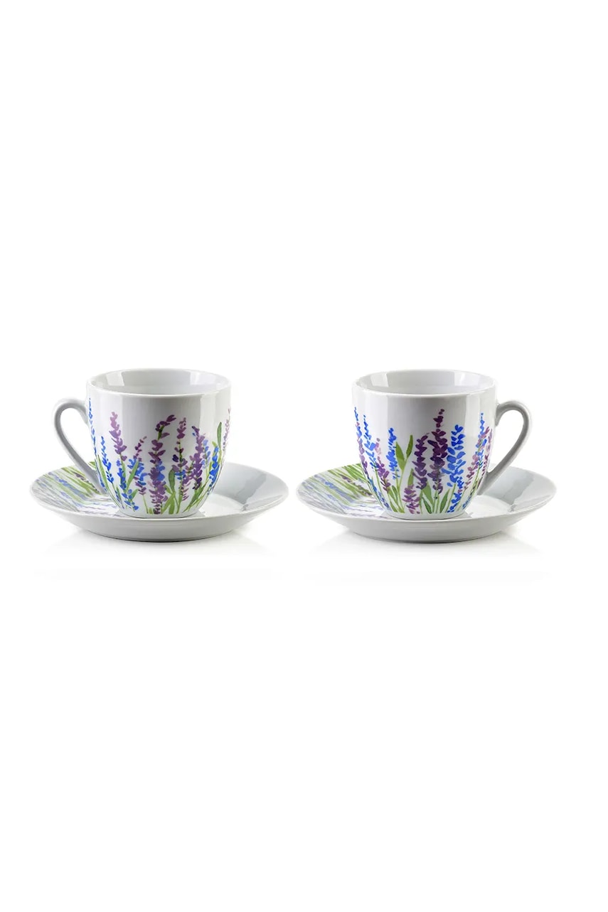 Affek Design set de cești și farfurioare Joy 250 ml 6-pack